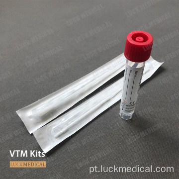 VTM com kit de swab do nariz FDA